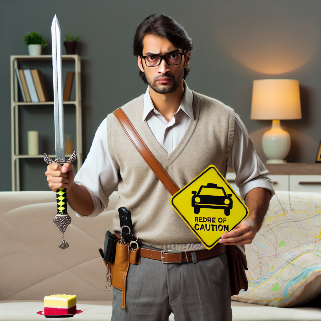 Auto Driver Arrested for Sword Cake-Cutting Incident Sparks Caution