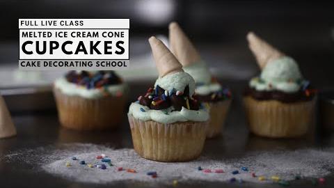 Ice-Cream Cone Cupcakes: Whimsical Twist on Classic Treats