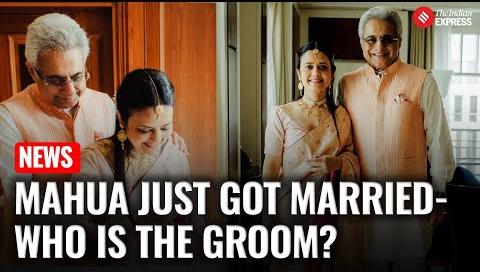 Mahua Moitra and Pinaki Misra’s Symbolic Wedding Cake Unites Personalities