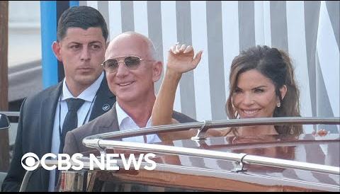Venetians Protest Jeff Bezos’ Lavish Wedding Amid Inequality Uproar