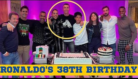 Cristiano Ronaldo Celebrates 38th Birthday in Saudi Arabia