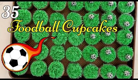 Football-Themed Cupcakes Elevate Game Day Celebrations
