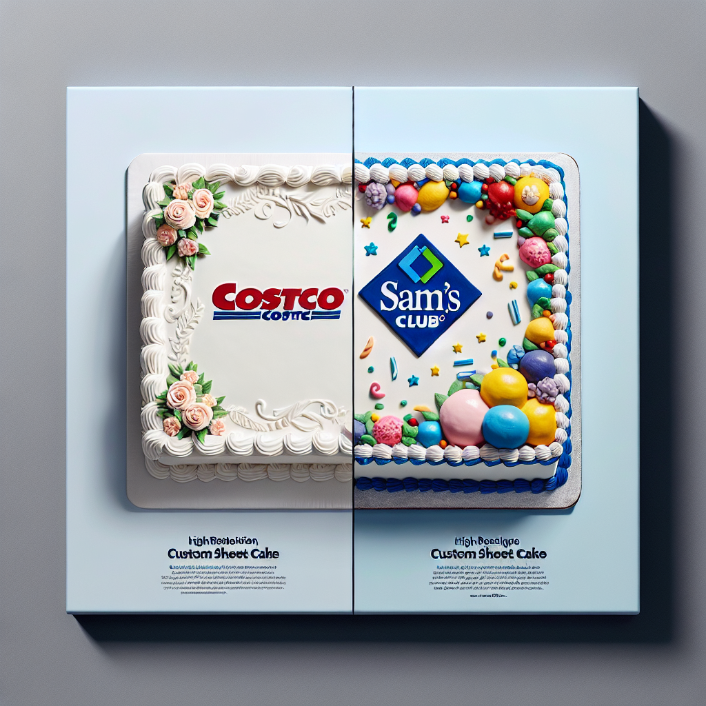 Costco vs. Sam’s Club: Best Custom Sheet Cake Comparison